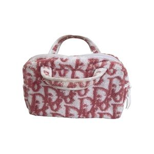 Vintage Dior Pink Terry Mini Bag